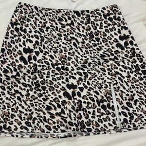 Princess Polly Leopard Print Mini Skirt